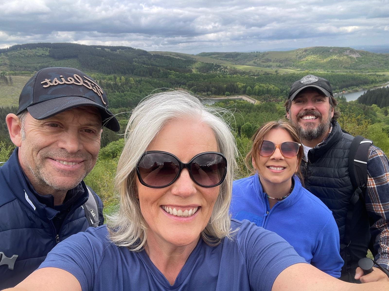 Gareth and Vicky and Teggs Nose